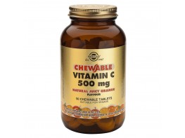 Imagen del producto Solgar Vitamina C Sabor naranja 500mg 90 comprimidos