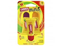 Imagen del producto Carmex triplo minins cereza, fresa, piña